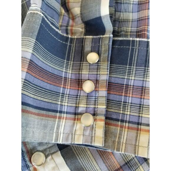 Plains Western Wear Big Man Western Snap Front Shirt Size 3X 12021-0336 - Picture 7 of 7